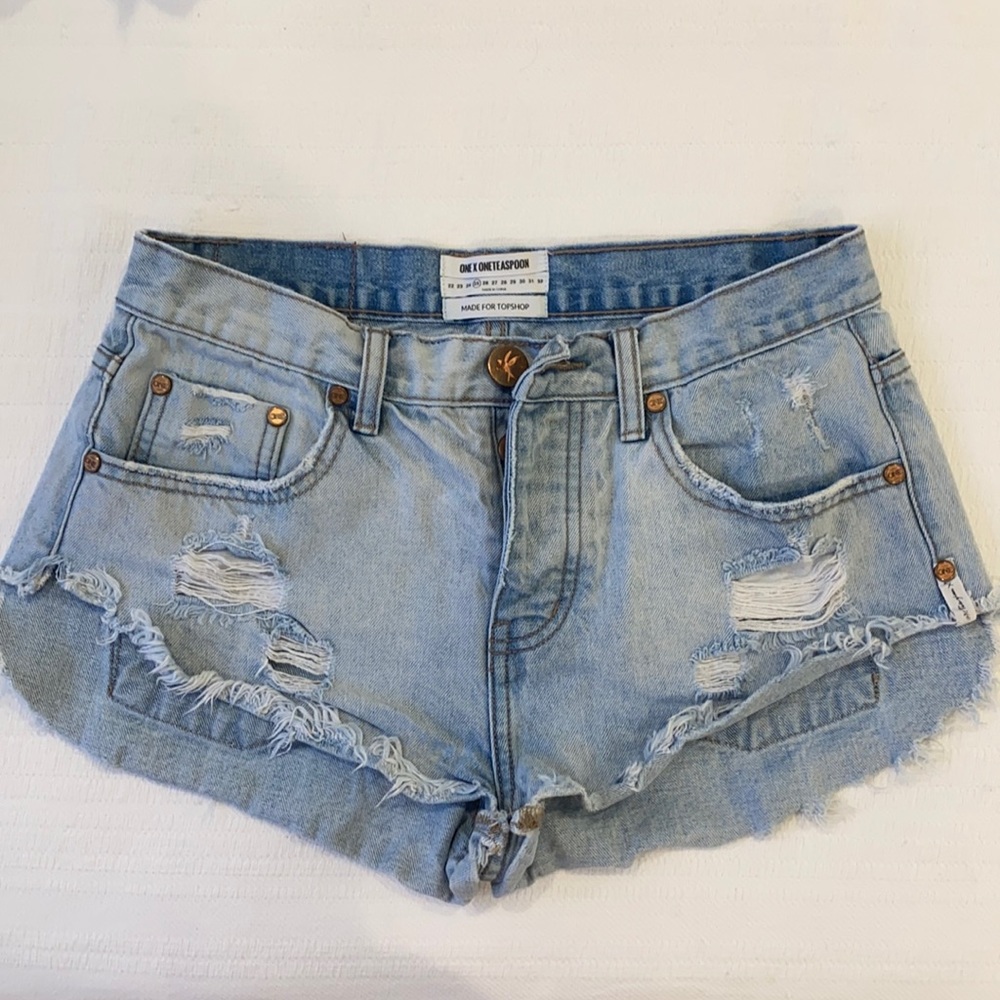 One Teaspoon distressed shorts